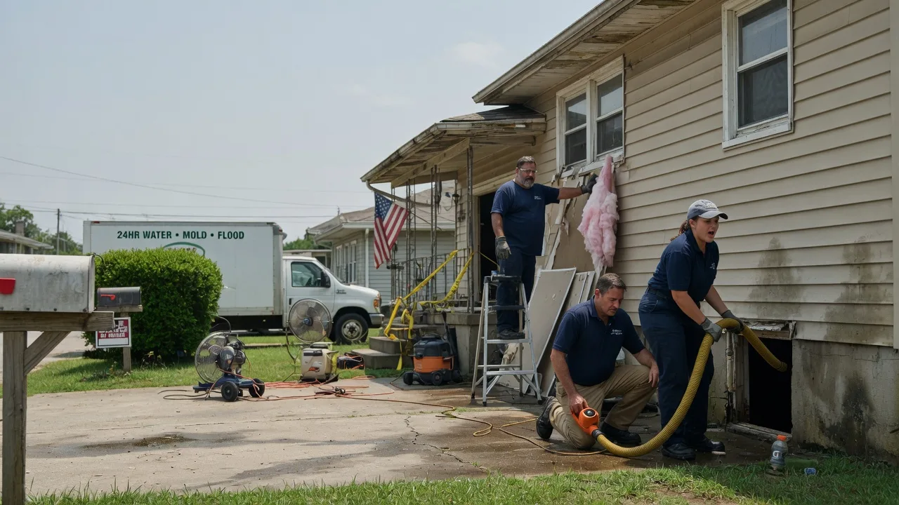Water Damage Repair in Donaldson, AR near me